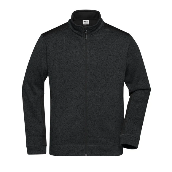 Daiber Men's Knitted Workwear Fleece Jacket - JN862