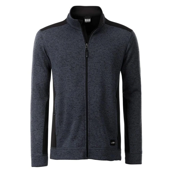 Daiber Men's Knitted Workwear Fleece Jacket - JN862