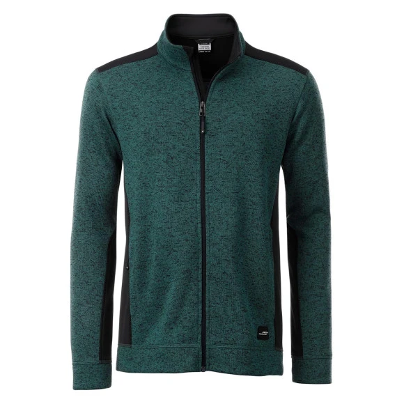 Daiber Men's Knitted Workwear Fleece Jacket - JN862