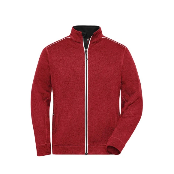 Daiber Men's Knitted Workwear Fleece Jacket - JN898