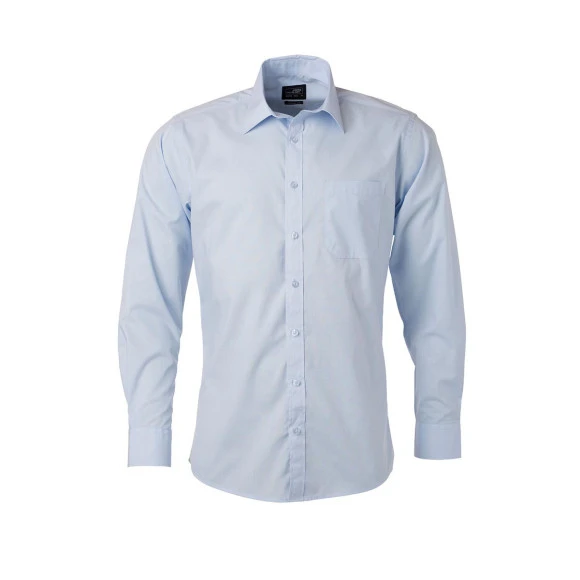 Daiber Mens Shirt Long Sleeve Poplin - JN678