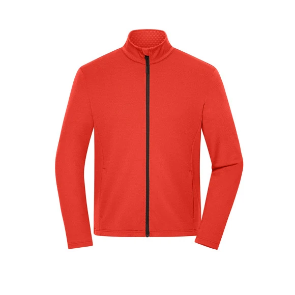 Daiber Men's Sports Structured Fleece Jacket - JN1388