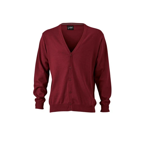 Daiber Men's V-Neck Cardigan - JN661
