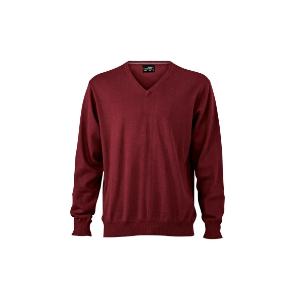 Daiber Men's V-Neck Pullover - JN659