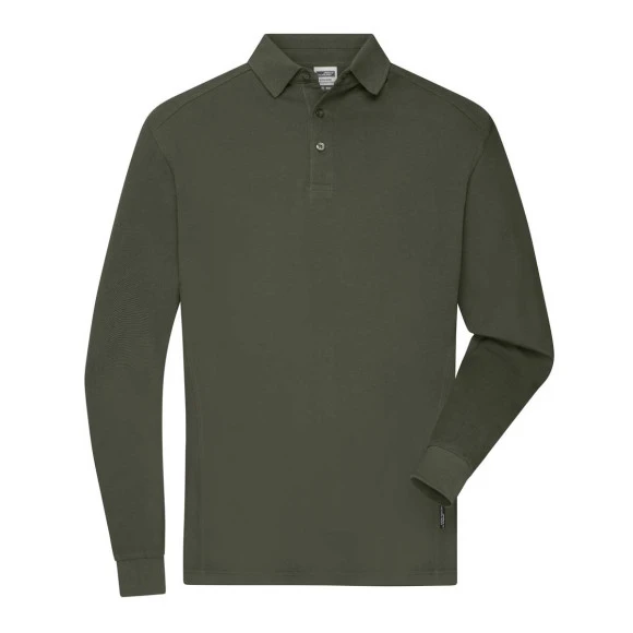 Daiber Men's Workwear-Longsleeve Polo - JN1842