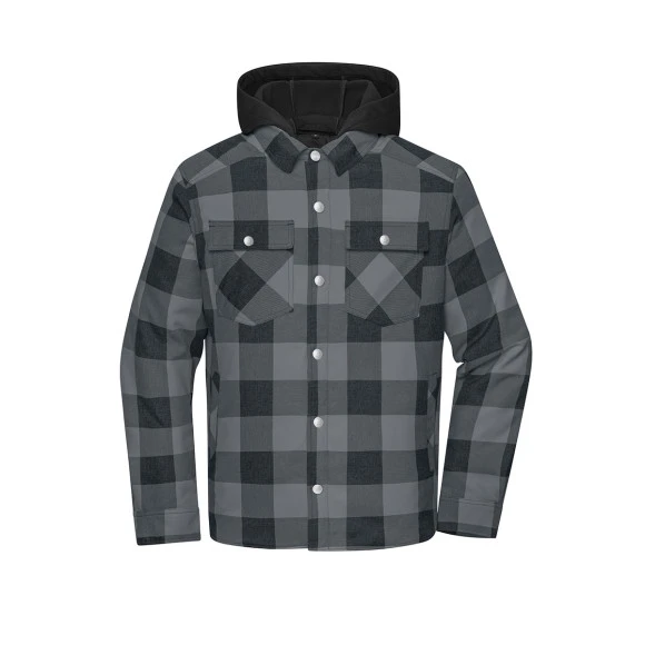 Daiber Workwear Check Shirt Jacket - JN1872