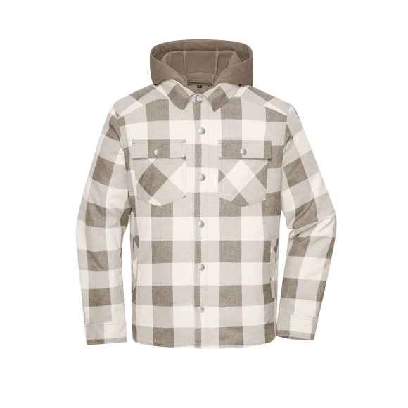 Daiber Workwear Check Shirt Jacket - JN1872