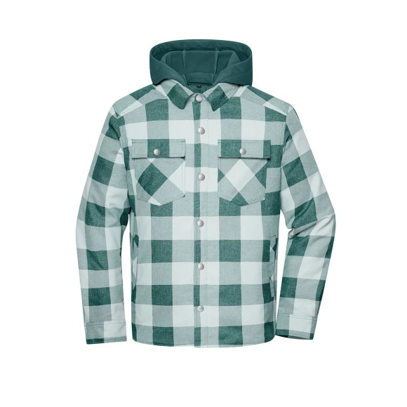 Daiber Workwear Check Shirt Jacket - JN1872