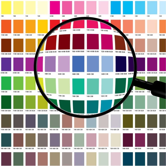  DTF Referenztabelle CMYK