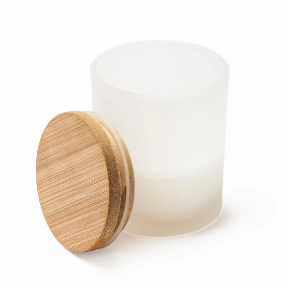  Duftkerze mit Bambusdeckel