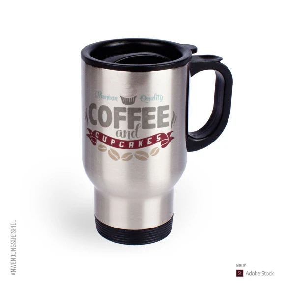  Edelstahl-Thermotasse