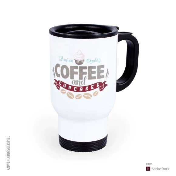  Edelstahl-Thermotasse