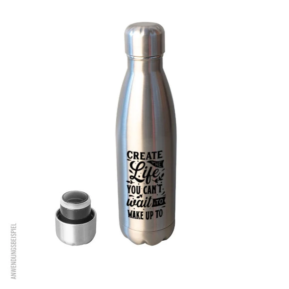  Edelstahl-Trinkflasche 500 ml