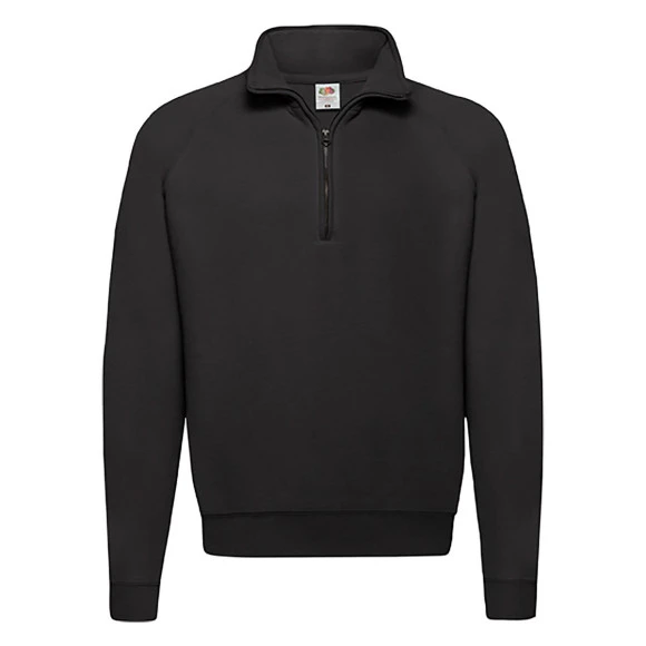 Fruit of the Loom Classic Zip Neck Sweat - 62-114-0