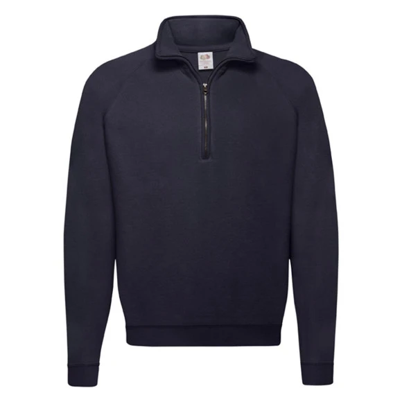 Fruit of the Loom Classic Zip Neck Sweat - 62-114-0