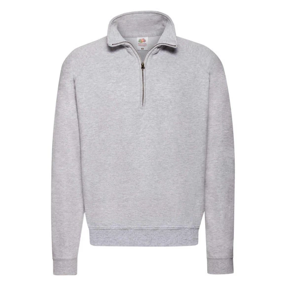 Fruit of the Loom Classic Zip Neck Sweat - 62-114-0