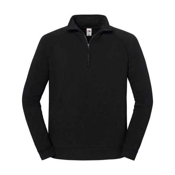Produktbild Fruit of the Loom Iconic Premium Zip Neck Sweat - 62-288-0