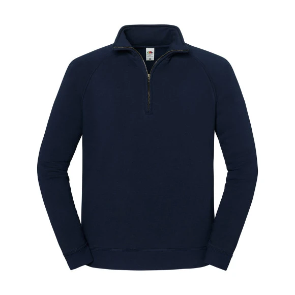 Produktbild Fruit of the Loom Iconic Premium Zip Neck Sweat - 62-288-0