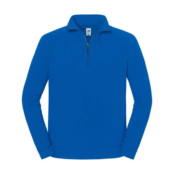 Produktbild Fruit of the Loom Iconic Premium Zip Neck Sweat - 62-288-0