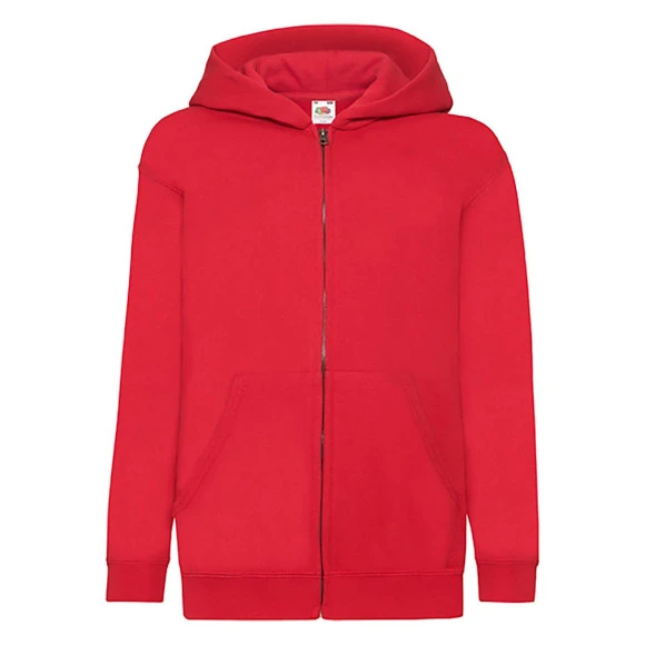 Fruit of the Loom Kids Classic Hooded Sweat Jacket - 62-045-0