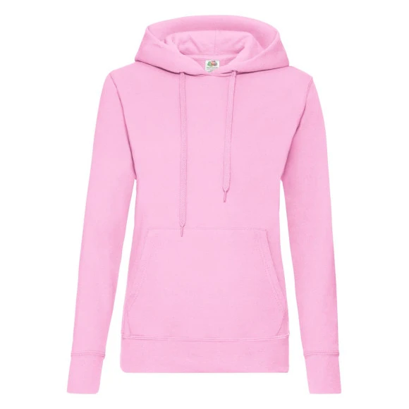 Fruit of the Loom Ladies Classic Hooded Sweat - 62-038-0