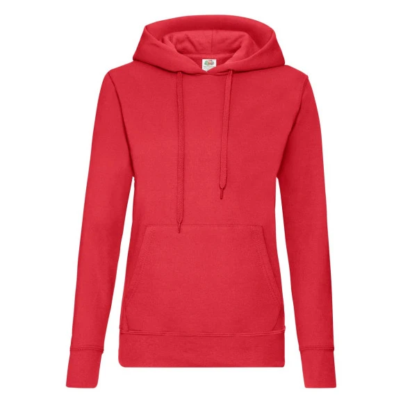 Fruit of the Loom Ladies Classic Hooded Sweat - 62-038-0