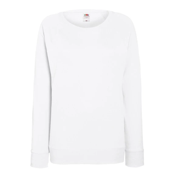 Fruit of the Loom Ladies Lightweight Raglan Sweat - 62-146-0