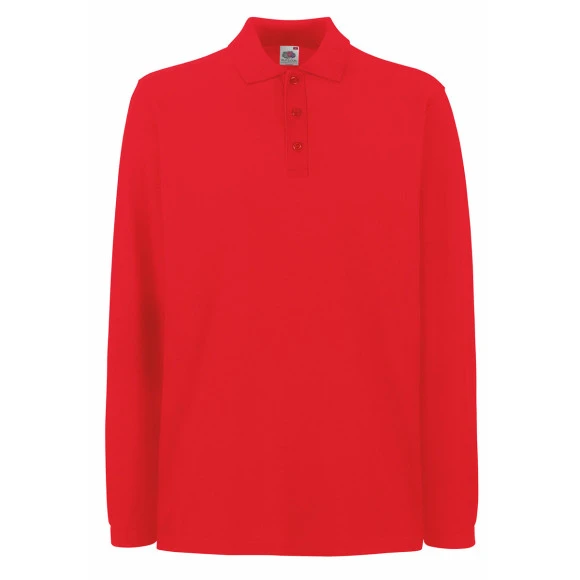Fruit of the Loom Premium Long Sleeve Polo - 63-310-0