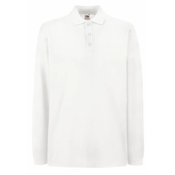 Fruit of the Loom Premium Long Sleeve Polo - 63-310-0
