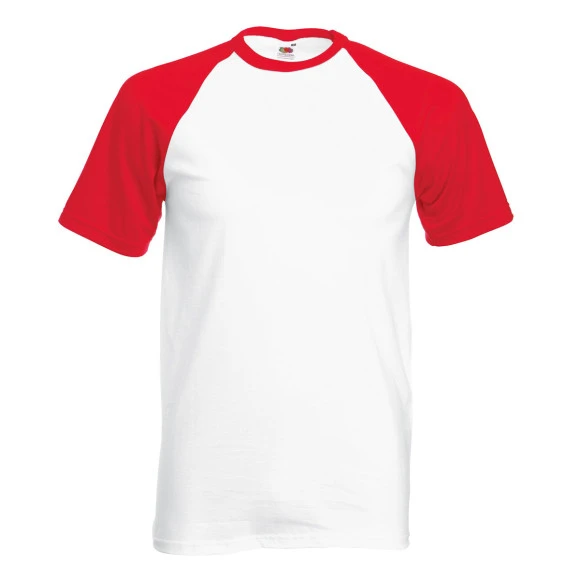 Fruit of the Loom Valueweight Short Sleeve Baseball T - 61-026-0