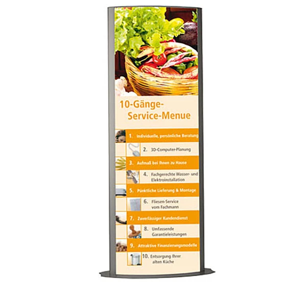 GRONAL® Dia-Leuchtsäule Arco