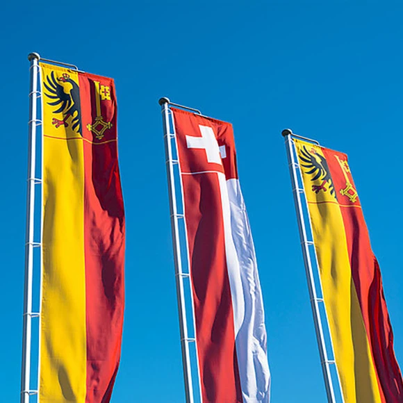 GRONAL® Fahnen im Digitaldruck