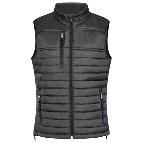 HRM-Textil Womens Hooded Performance Body Warmer - 1302