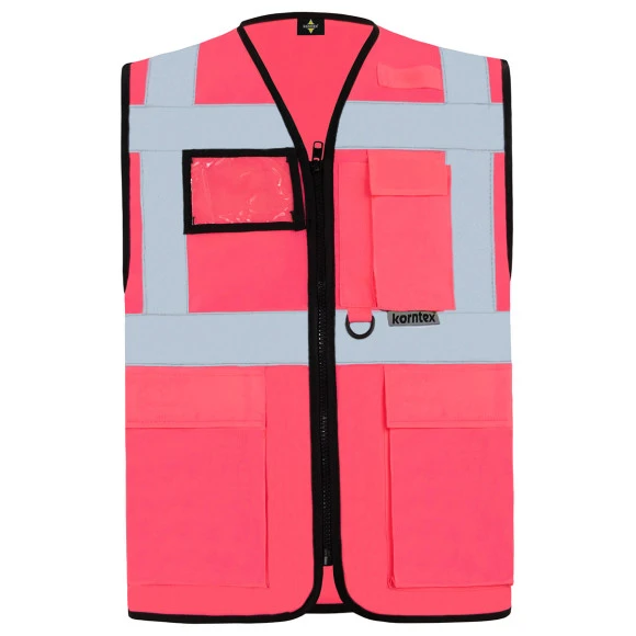 Korntex Executive-Multifunktionswarnweste 