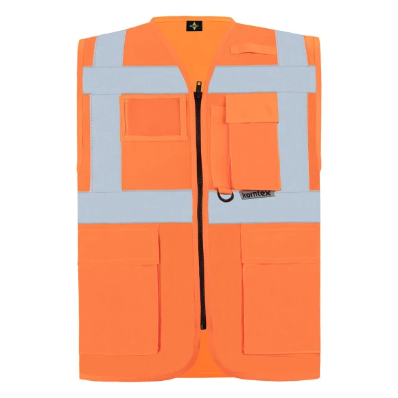 Korntex Executive-Multifunktionswarnweste 