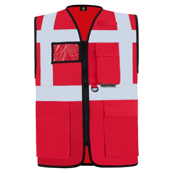 Korntex Executive-Multifunktionswarnweste 