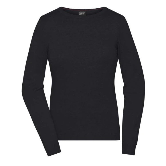 James & Nicholson Ladies' Round-Neck Pullover - JN1313