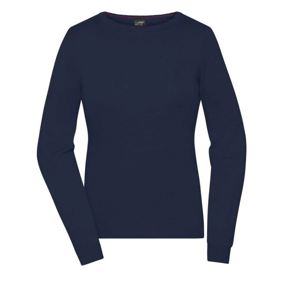 James & Nicholson Ladies' Round-Neck Pullover - JN1313