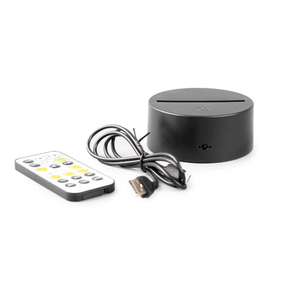  LED Lampenbasis mit Fernbedienung