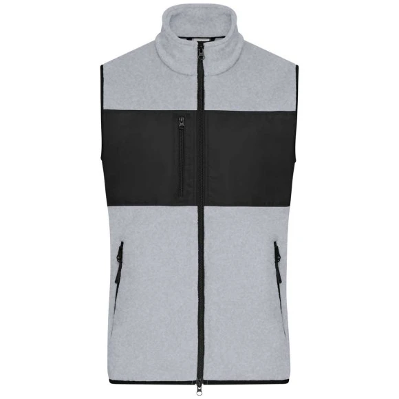 James & Nicholson Men's Fleece Vest - JN1310