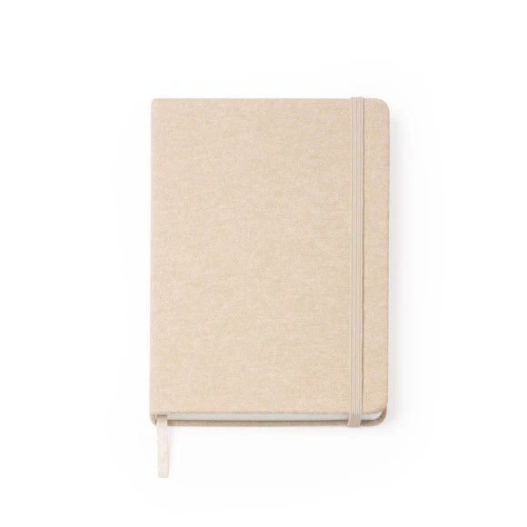  Notizbuch Soral mit Baumwollumschlag