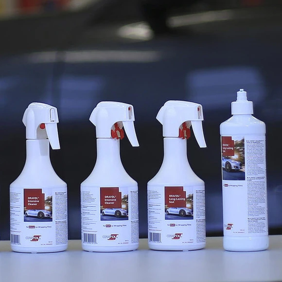 Orafol Reinigung & Pflege - für glänzende Oberflächen