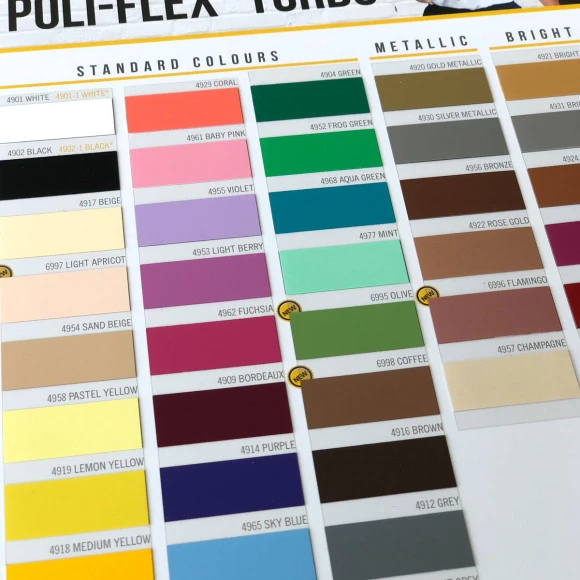 Poli-Tape Farbmusterkarten POLI-TAPE