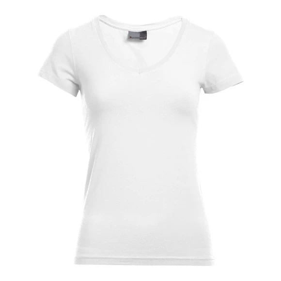 Promodoro Women’s Slim Fit V-Neck T - 3086