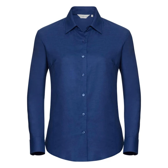 Russell Athletic Ladies Long Sleeve Oxford Shirt - R-932F-0