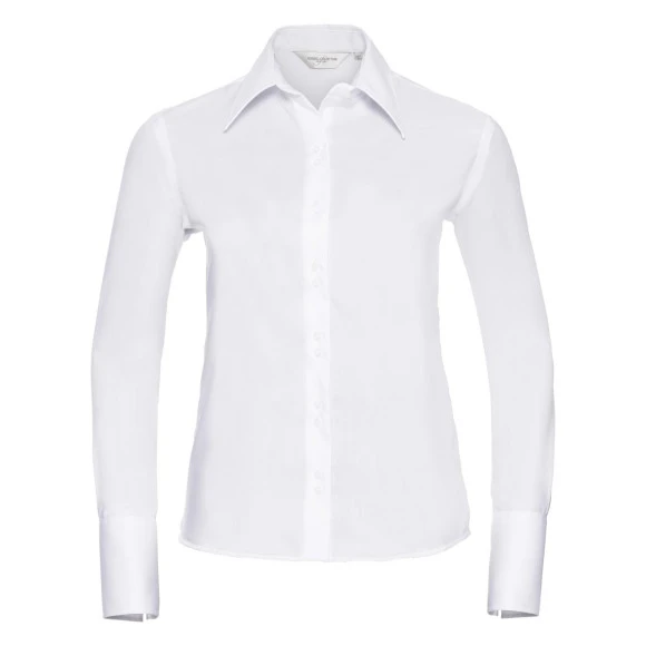 Russell Athletic Ladies Long Sleeve Tailored Ultimate Non-Iron Shirt - R-956F-0