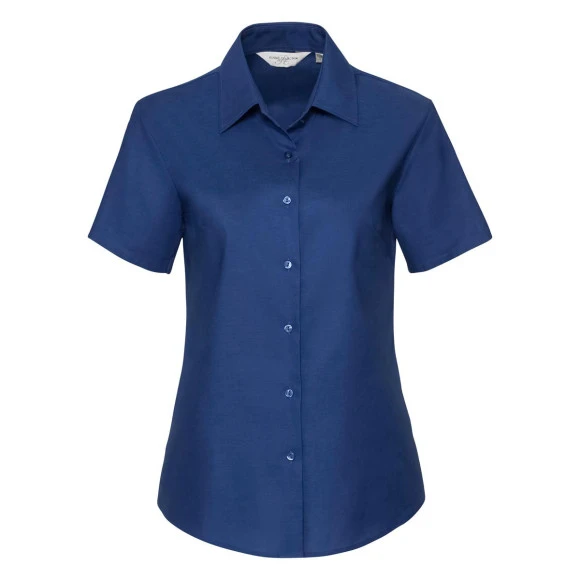 Russell Athletic Ladies Short Sleeve Oxford Shirt - R-933F-0