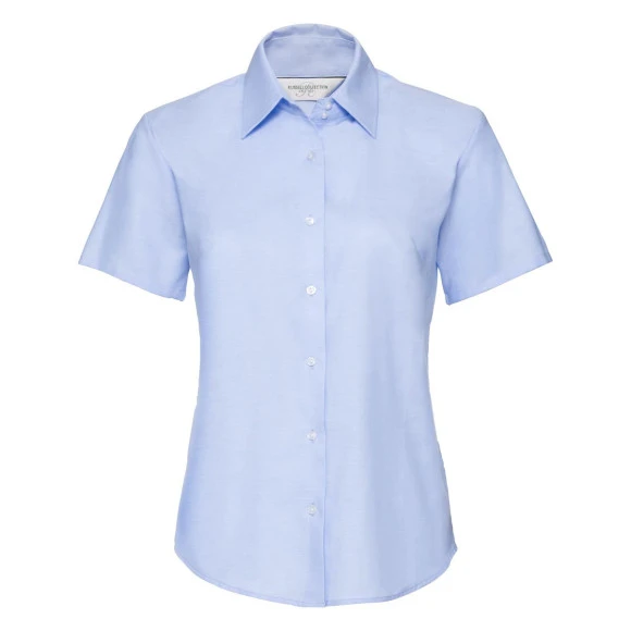Russell Athletic Ladies Short Sleeve Oxford Shirt - R-933F-0