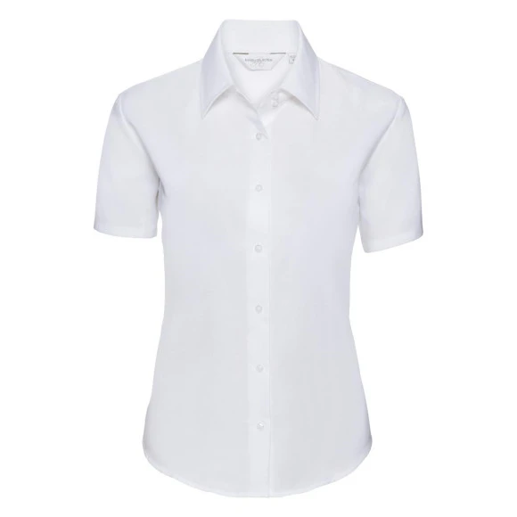 Russell Athletic Ladies Short Sleeve Oxford Shirt - R-933F-0