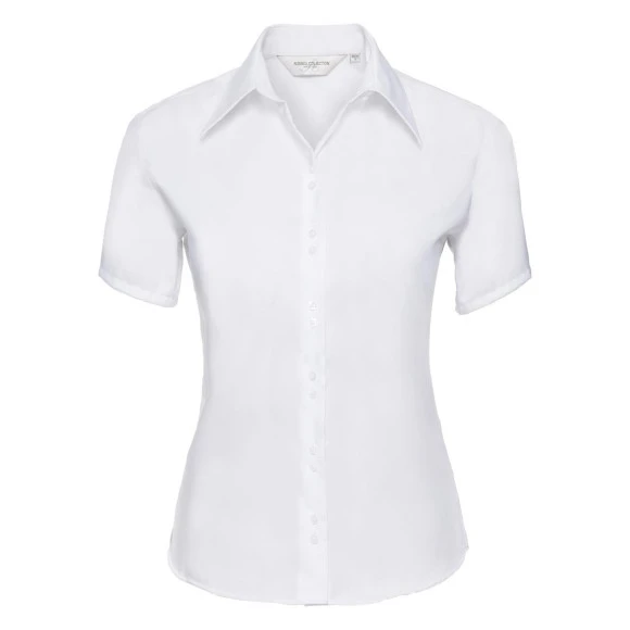 Russell Athletic Ladies Short Sleeve Tailored Ultimate Non-Iron Shirt - R-957F-0